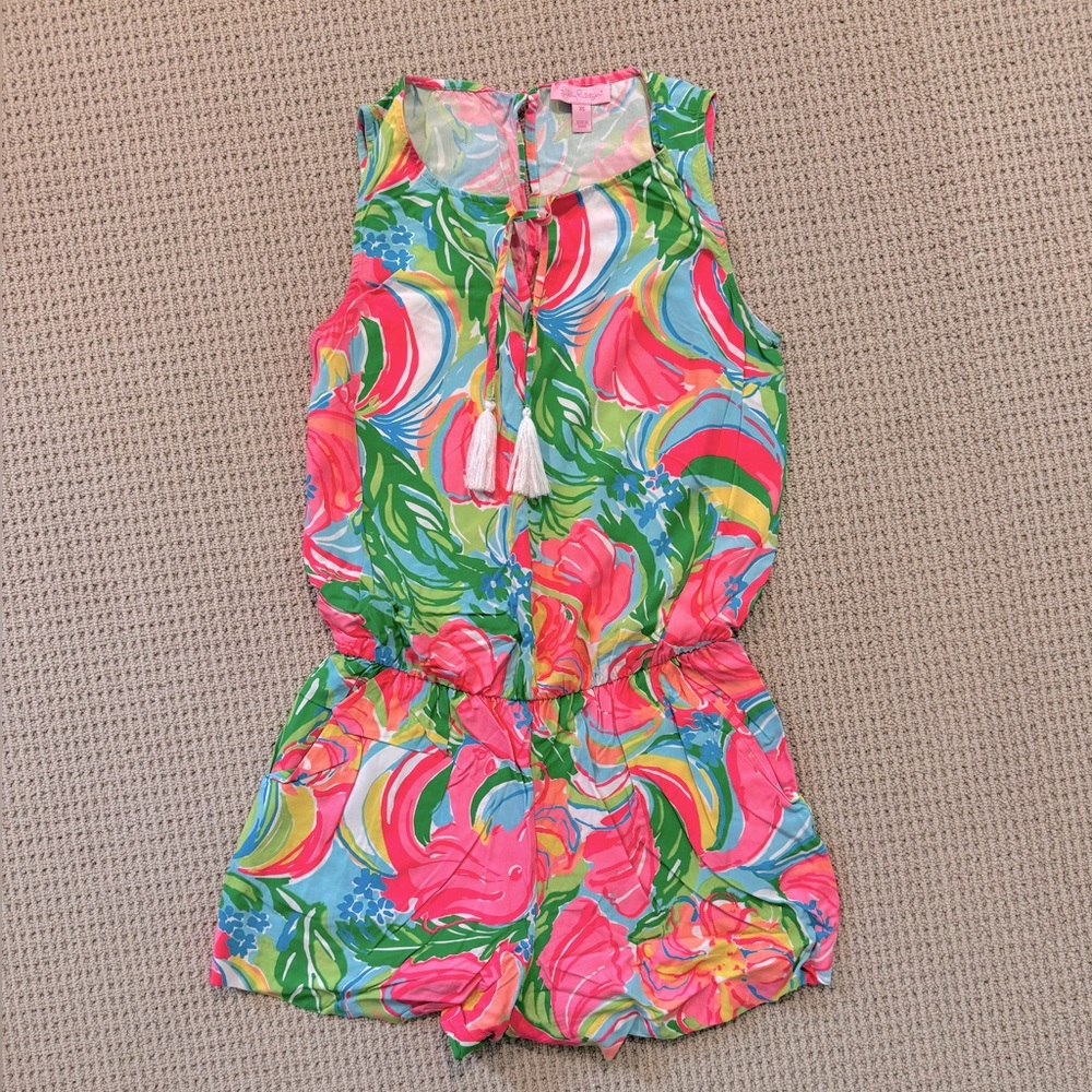 Lilly Pulitzer “So A-Peeling” Tybee Romper